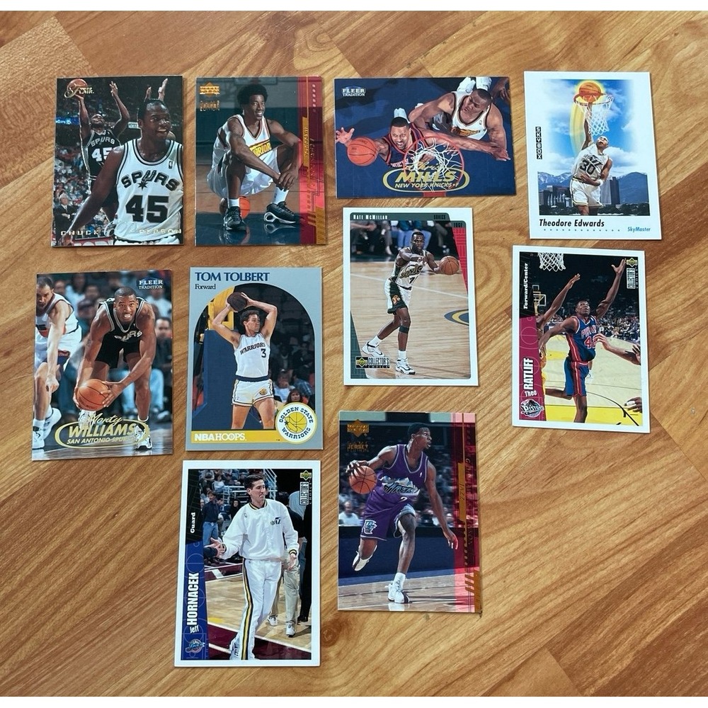 10 NBA Basketball Cards
Good condition